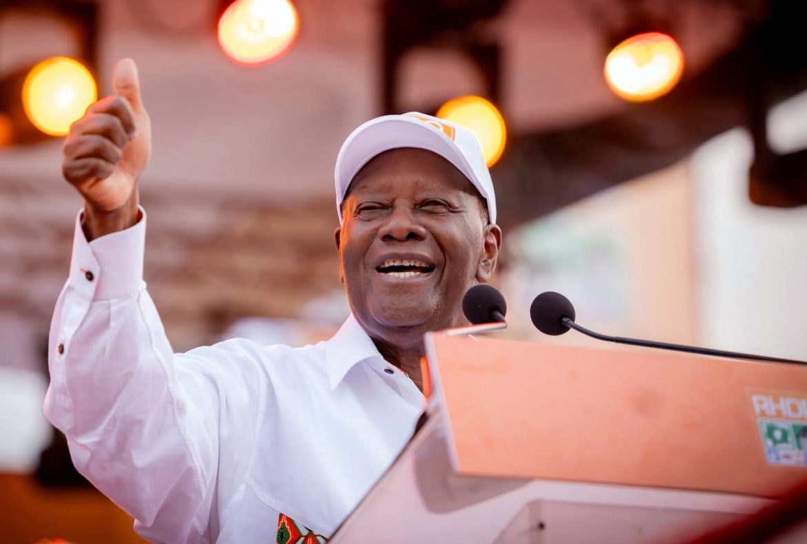 Alassane Ouattara a effectivement remporté le scrutin dès le premier tour.